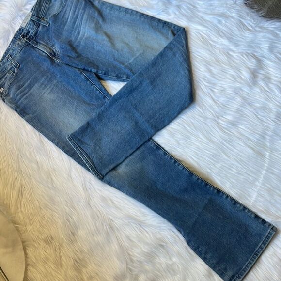 Ag-ed Denim Mens Jeans Size33 Slim High Rise Straight Made in USA size 33R - Picture 4 of 13